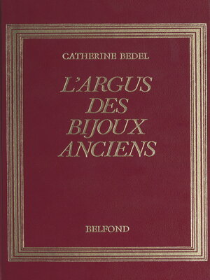 cover image of L'argus des bijoux anciens